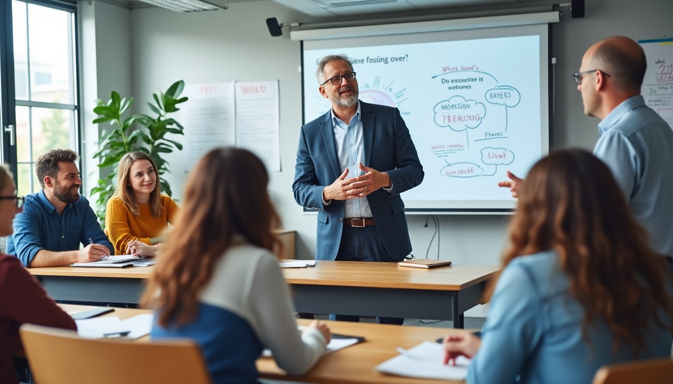 découvrez les avantages de se former à la prise de parole en public et explorez des programmes recommandés pour renforcer votre confiance, améliorer votre aisance à l’oral et captiver votre auditoire.
