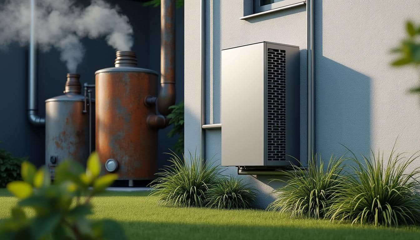 découvrez comment la pompe à chaleur, solution écologique et économique, remplace efficacement les chaudières au gaz polluantes pour un chauffage durable.