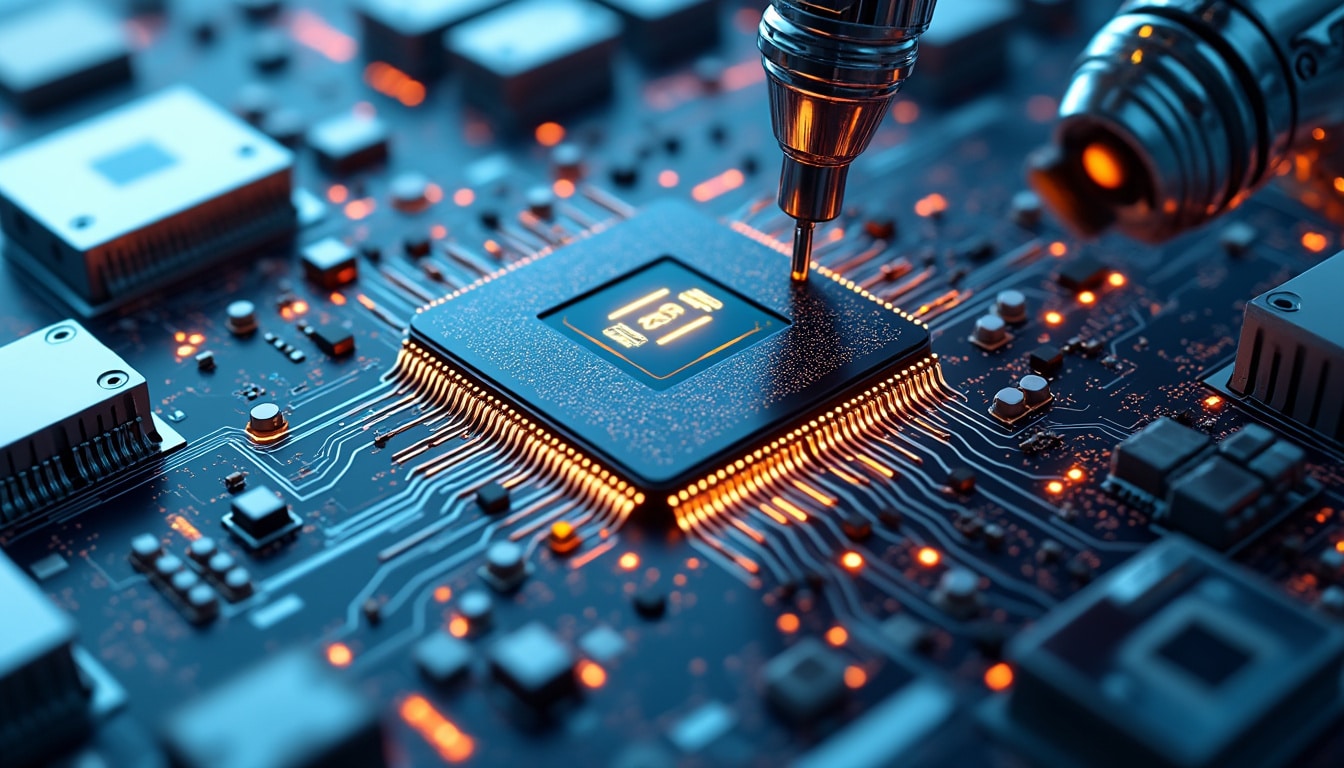découvrez comment la nanotechnologie révolutionne l'industrie en miniaturisant les composants des processeurs pour des performances accrues et une meilleure efficacité énergétique.
