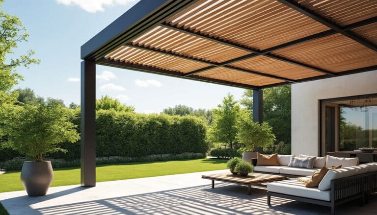 découvrez comment la pergola bioclimatique optimise l'ombre et la température sur votre terrasse pour un confort idéal toute l'année.
