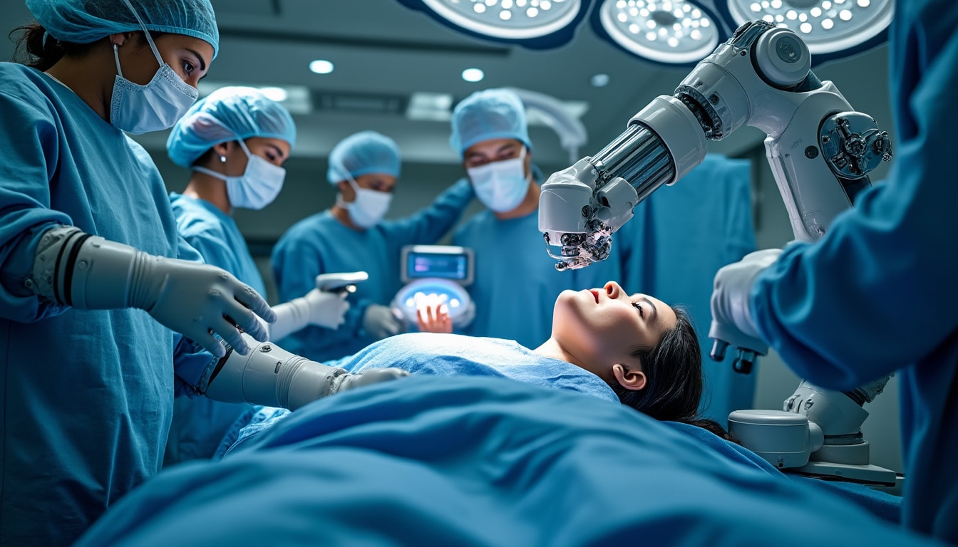 découvrez comment la robotique chirurgicale révolutionne les interventions médicales en réduisant les risques opératoires et en améliorant la sécurité des patients.