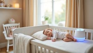 découvrez comment le bruit blanc peut apaiser votre bébé et favoriser un endormissement rapide et paisible.
