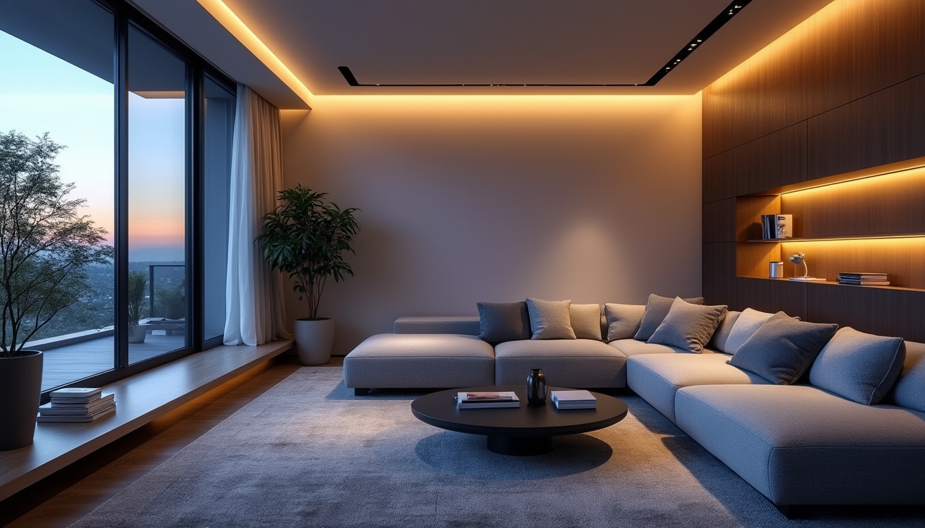 découvrez comment l'intelligence ambiante ajuste automatiquement l'éclairage de votre maison selon votre humeur pour un confort personnalisé et une ambiance idéale.
